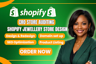 german shopify store design shopify cro audit jewellery shopify website redesign