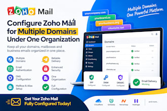migrate your gmail or outlook emailover to zoho mail