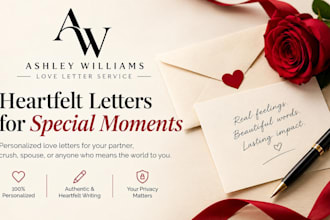 write a sweet and romantic love letter