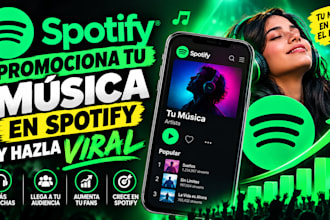 promociona tu musica en spotify y hazla viral