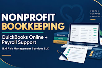 do nonprofit bookkeeping in quickbooks online and payroll support
