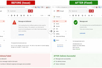 fix email delivery, shopify, wordpress, stan store, namecheap, domain, dns issue