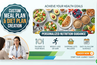 create nutritional meal plan