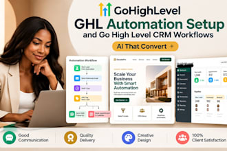 gohighlevel ghl automation setup and go high level crm workflows ai that conver