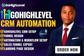 setup gohighlevel CRM automation gohighlevel website go high level expert