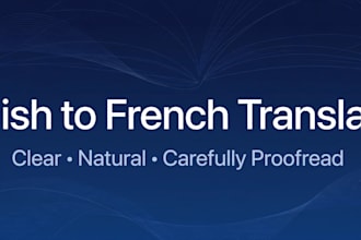 translate and adapt english content into french
