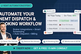 automate your nemt dispatch CRM and booking workflow