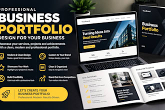 design business portfolio for you