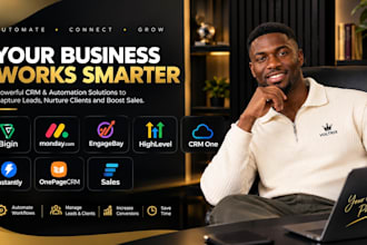 bigin monday engagebay highlevel CRM zoho CRM instantlyai onepagecrm jobber crm