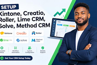 setup kommo, claritysoft CRM, pepperi, popl, caspio and cinc CRM