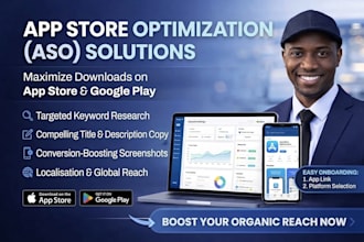 do aso keyword research and app optimization for app store, google play