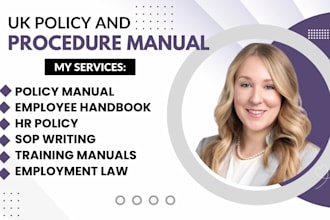 uk employee handbook HR policy and procedure manual employment law policy manual
