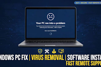fix windows errors, software installation and troubleshoot your pc