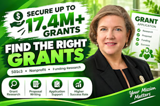 do grant research to find nonprofit grants and funding opportunities
