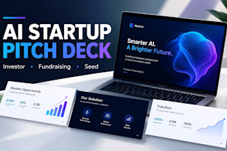 design an investor pitch deck for your ai startup