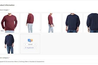 create professional alibaba product listings with SEO keywords