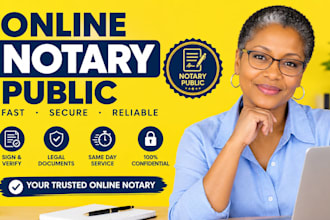 notarize usps form 1583 online same day notary public legal documents fast