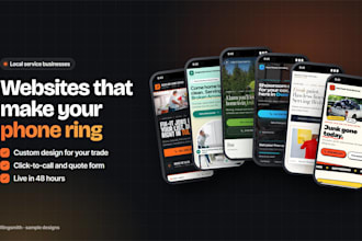 build a local business website that gets calls