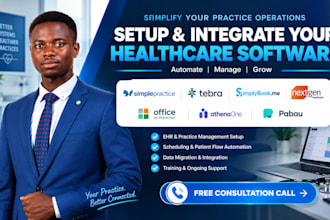 setup simplepractice tebra simplybook nextgen office therenest athenaone pabau