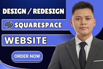 build squarespace website design, redesign edit squarespace site seo development