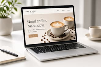 design a modern responsive website for your small business