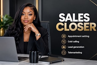 be your sales representative sales closer, sales pitch and sales agent
