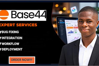 base44 expert  base44 bug fixing base44 web app deployment