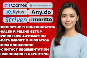 setup ploomes less annoying crm kylas sales CRM anydo striven liveagent meritto