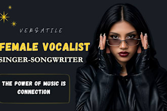 create a custom song or jingle song female custom song for love or birthday song