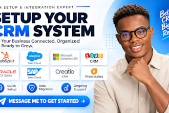 setup microsoft dynamics 365 oracle cx sap sales cloud creatio CRM freshsales