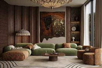 design your living room layout with furniture and lighting plan