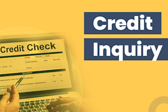 do credit sweep for collections, late payment, charge offs and inquiries