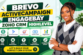setup brevo activecampaign engagebay zoho CRM highlevel