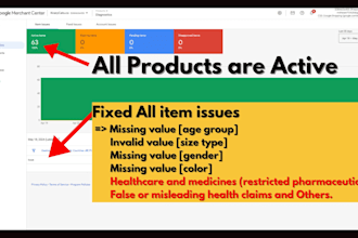 fix google merchant center price availability mismatch and product errors