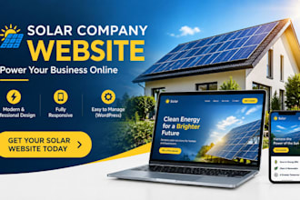 do solar company website, solar website, solar contractor website, solar leads