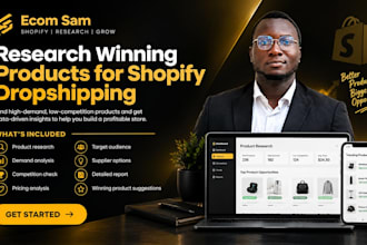 research winning,high ticket products for shopify dropshipping store
