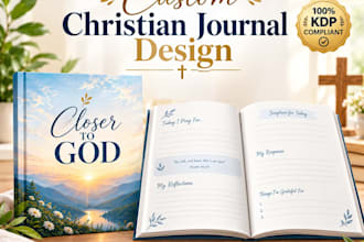do amazon kdp journal design, prayer and dream journal, christian book journal