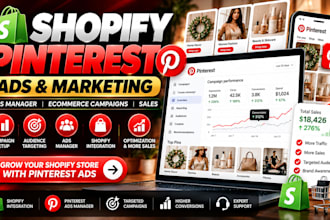 run shopify pinterest ads marketing ads manager ecommerce campaign setup seller