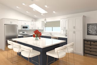 design your kitchen remodel with cabinets and 3d visualization