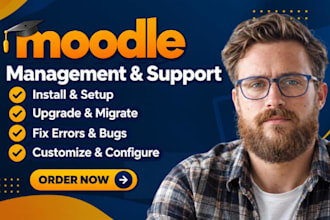 install, upgrade, migrate and fix your moodle lms and customize moodle