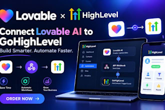 connect lovable ai to ghl, build lovable crm, gohighlevel api webhook automation