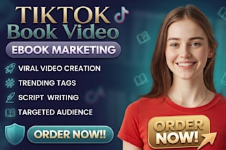 do tiktok booktok ad, viral tiktok videos ads, booktok, tik tok video, promotion