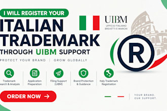 register your italian trademark through uibm support