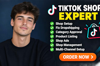 manage setup tiktok shop to boost sales fix tik tok dropshipping run tik tok ads