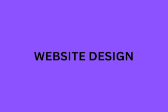 design a website for you