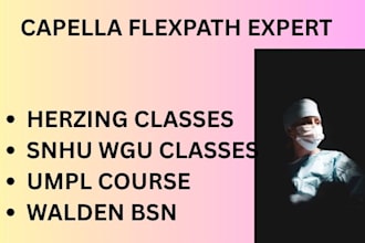 do herzing classes, snhu wgu umpi courses, walden bsn