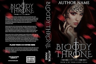design a premium horror book cover
