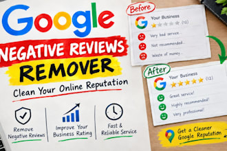 remove fake, harmful and negative google maps business reviews in 12 hours