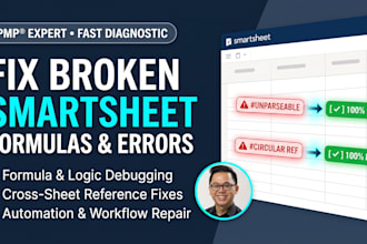 fix broken smartsheet assets to stabilize your business