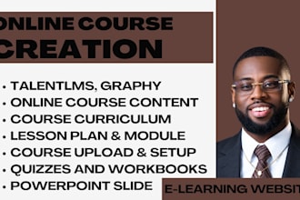 create course content on talentlms, learnworld, moodle, graphy, wordpress scorm